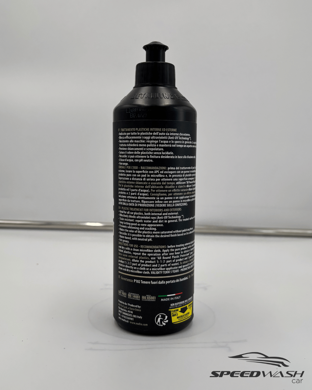 All Round Plastic Protectant Maniac Line MAFRA – 500ml – Protettivo plastiche interni/esterni - immagine 3