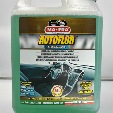Autoflor Berries & Musk MAFRA 5L – Deodorante professionale auto e ambienti