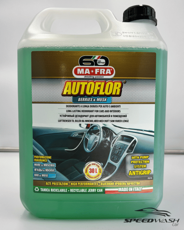 Autoflor Berries & Musk MAFRA 5L – Deodorante professionale auto e ambienti