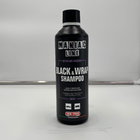 Black and Wrap Shampoo Maniac Line MAFRA 500ml – Shampoo neutro per auto wrappate e pellicole