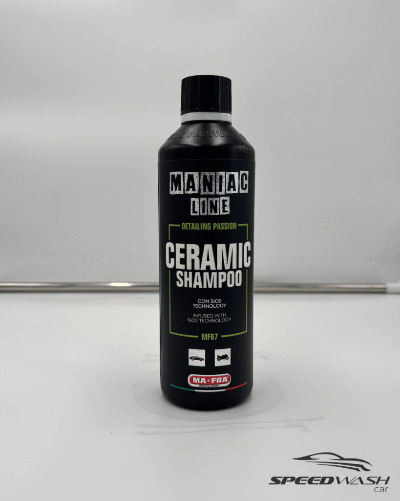 Ceramic Shampoo Maniac Line MAFRA 500ml – Shampoo auto con protezione ceramica e effetto idrofobico