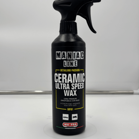 Ceramic Ultra Speed Wax MAFRA 500ml – Cera spray SiO₂ idrorepellente e lucidante