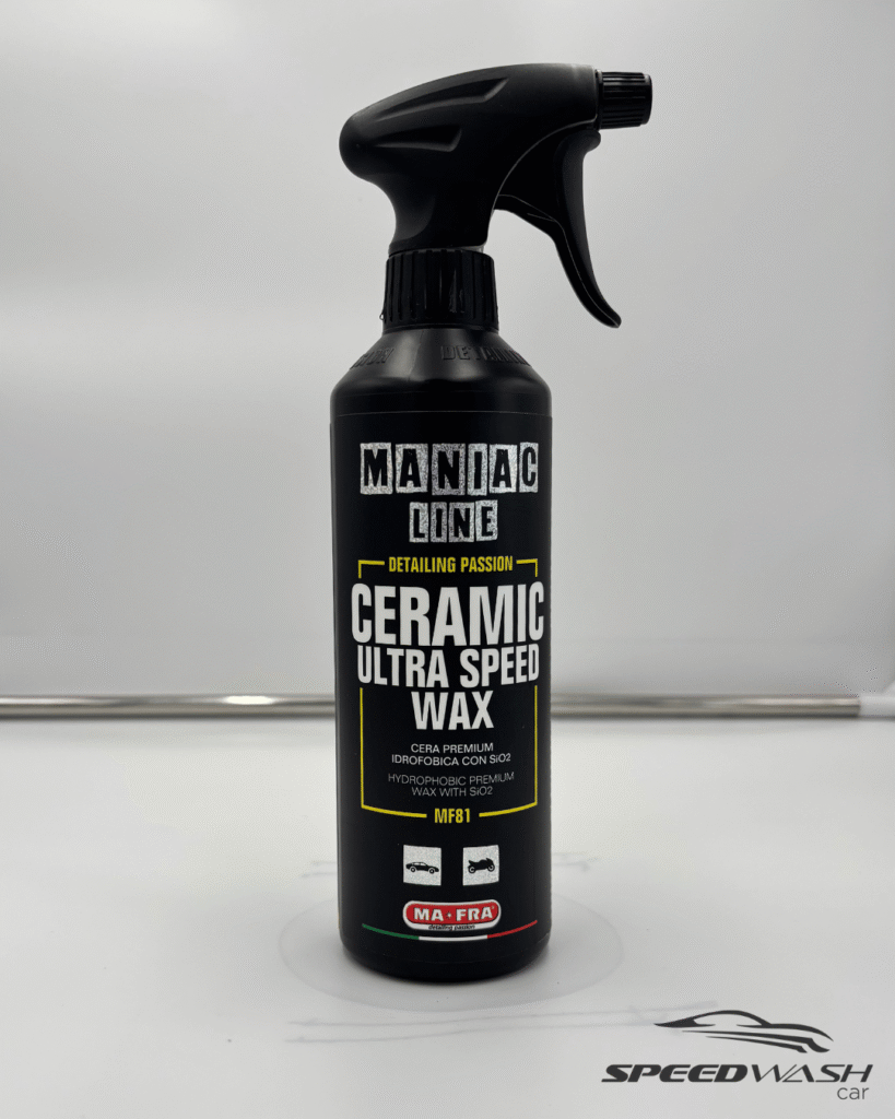 Ceramic Ultra Speed Wax MAFRA 500ml – Cera spray SiO₂ idrorepellente e lucidante