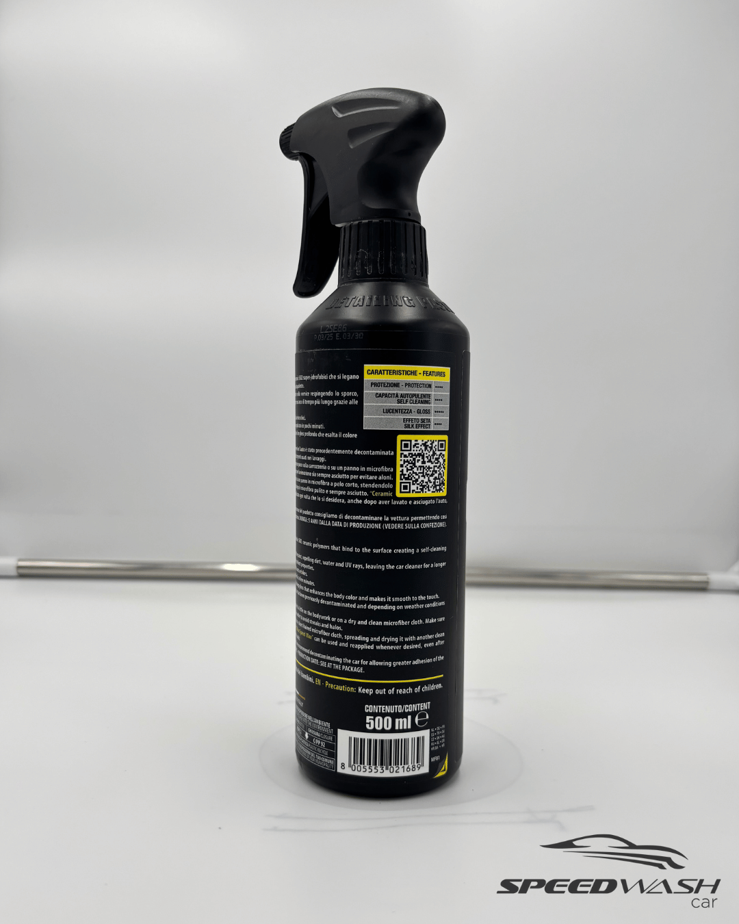 Ceramic Ultra Speed Wax Maniac Line MAFRA – 500ml – Cera spray con tecnologia SiO₂ - immagine 2