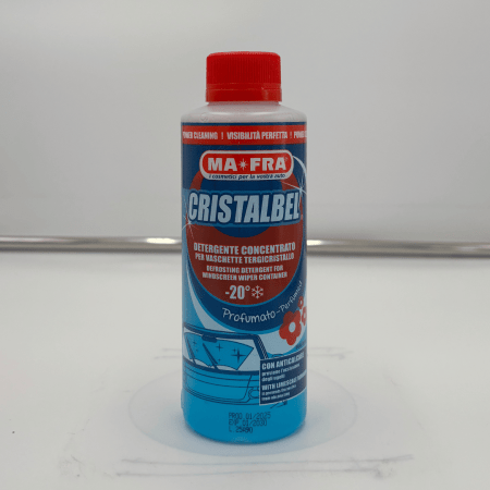 Cristalbel MAFRA – Additivo lavavetri concentrato per vaschetta tergicristalli, anti-aloni