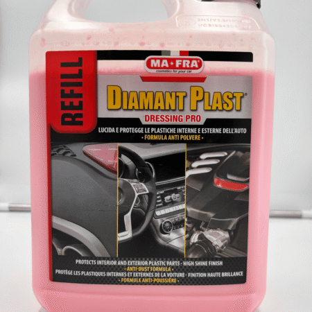 Diamant Plast Dressing Pro MAFRA 4,5L – Trattamento lucidante e protettivo plastiche con filtro UV