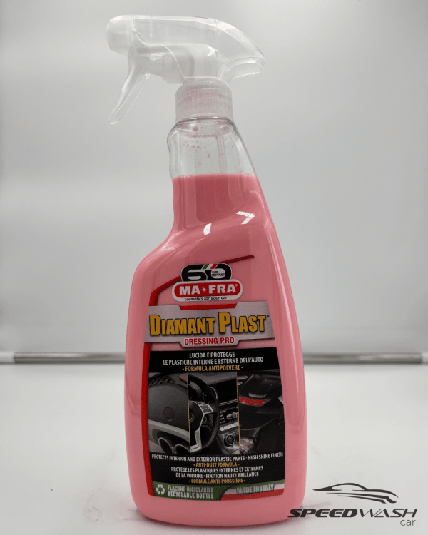 Diamant Plast Dressing Pro MAFRA 750ml – Dressing spray satinato con protezione UV per plastiche