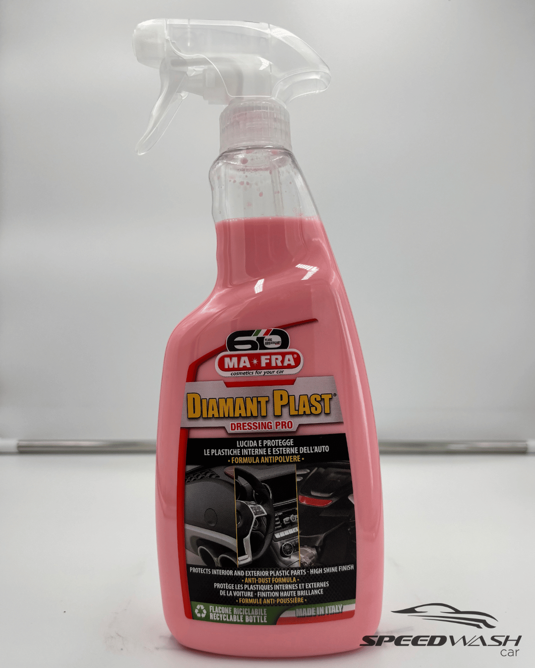 Diamant Plast Dressing Pro MAFRA 750ml – Dressing spray satinato con protezione UV per plastiche