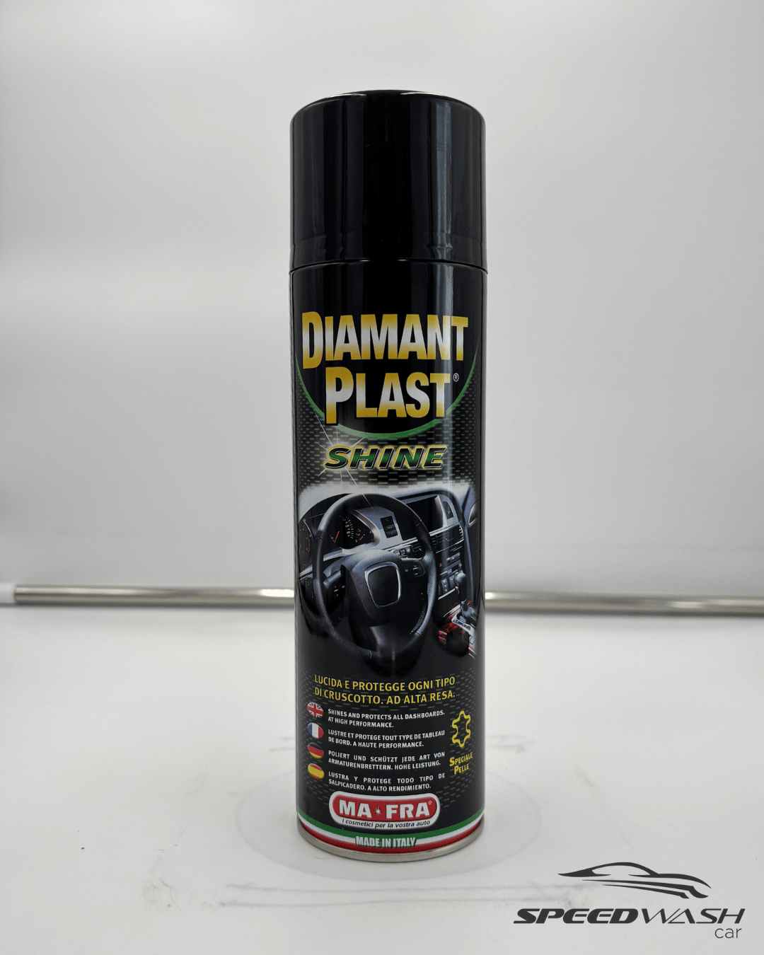 Diamant Plast Shine MAFRA – Lucidante cruscotto per plastiche interne con finitura brillante