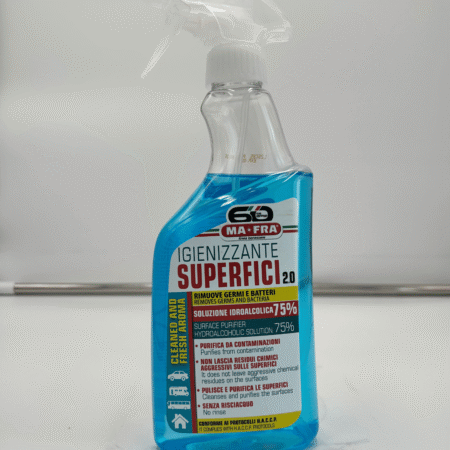 Igienizzante Superfici 2.0 MAFRA 500ml – Spray antibatterico per interni auto
