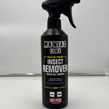 Insect Remover Power Gel Maniac Line 500ml – Gel rimuovi insetti che non cola per vetri, paraurti e carrozzeria