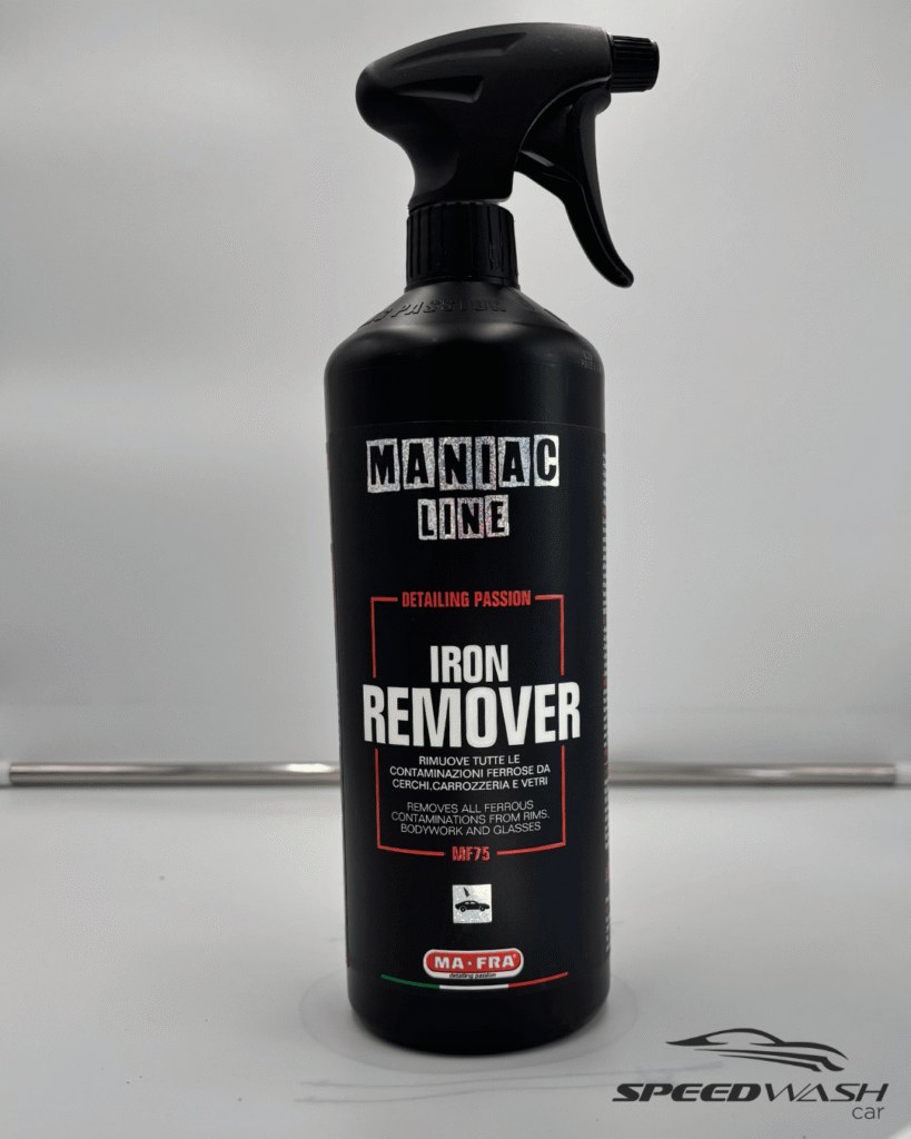 Iron Remover Maniac Line MAFRA 1L – Decontaminante ferroso color change per cerchi, carrozzeria e vetri