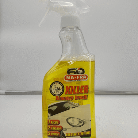 Killer Insetti MAFRA 500ml – Spray rimuovi insetti per parabrezza, cofano e griglia