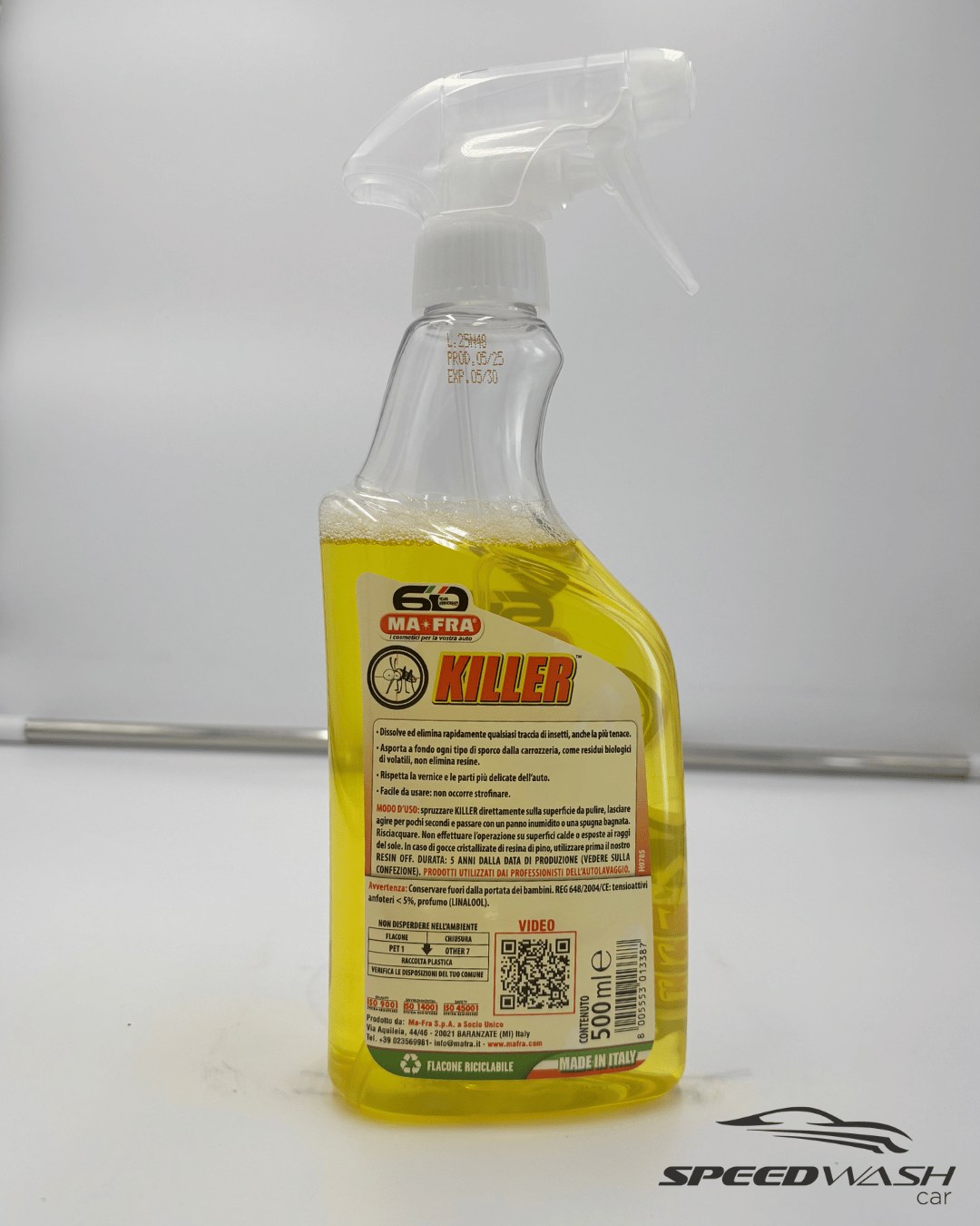 killer rimuove insetti mafra