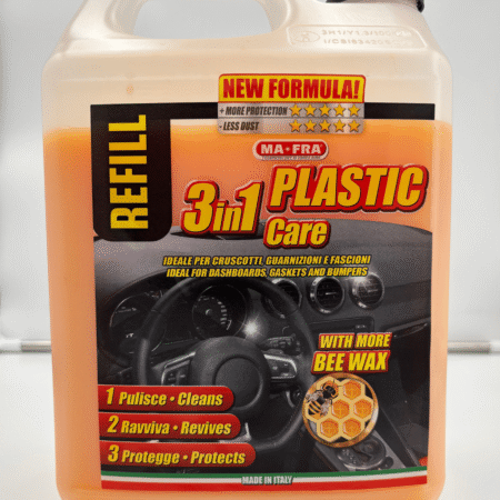 Plastic Care 3in1 New Formula MAFRA 4,5L – Trattamento plastiche interne satinato con protezione UV