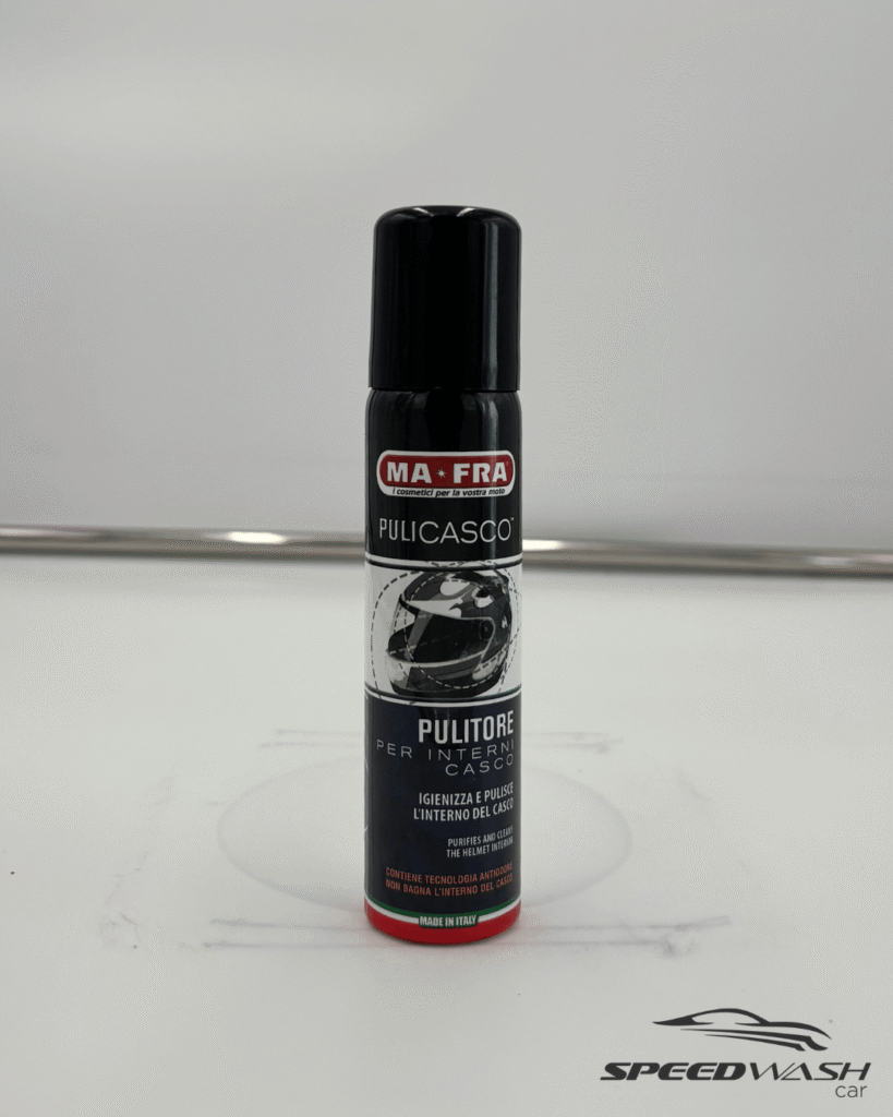 Pulicasco MAFRA – Spray igienizzante per interno casco, non bagna le imbottiture