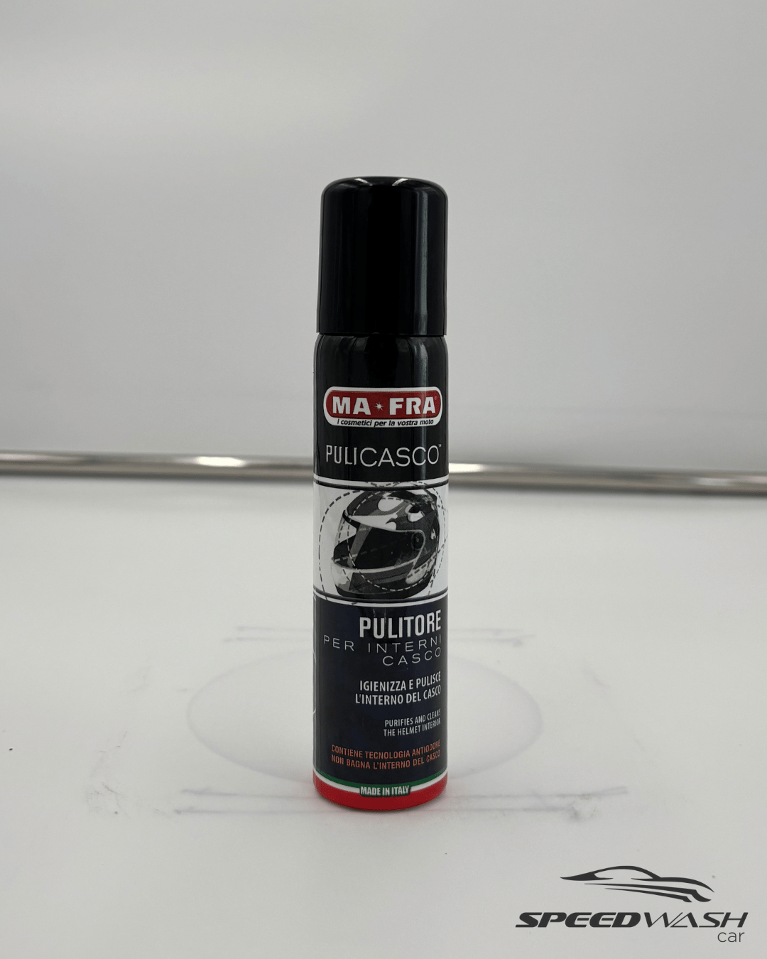 Pulicasco MAFRA – Spray igienizzante per interno casco, non bagna le imbottiture