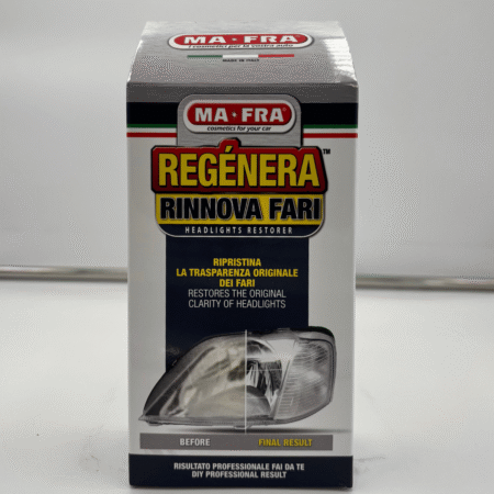Rinnova Fari MAFRA – Kit rigenerazione fari in policarbonato contro opacità e ingiallimento