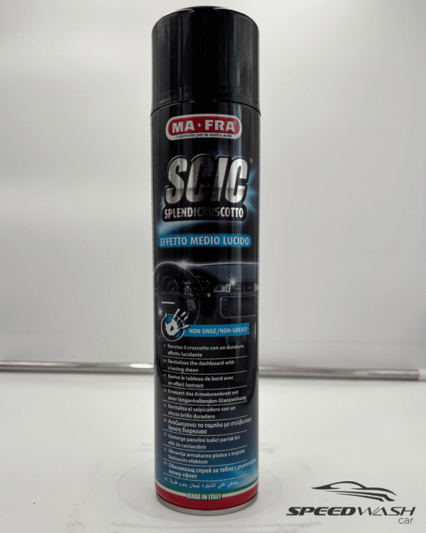 Scic Splendicruscotto MAFRA effetto medio lucido – Lucidante plastiche interne con protezione UV e azione antistatica