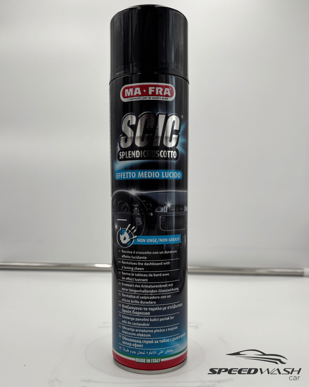 Scic Splendicruscotto MAFRA effetto medio lucido – Lucidante plastiche interne con protezione UV e azione antistatica