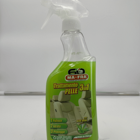 Trattamento Pelle 3in1 MAFRA 500ml – Crema detergente, nutriente e protettiva per sedili auto