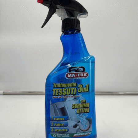 Trattamento Tessuti 3 in 1 MAFRA 500ml – Pulizia, igienizzazione e protezione per velluti e interni auto.