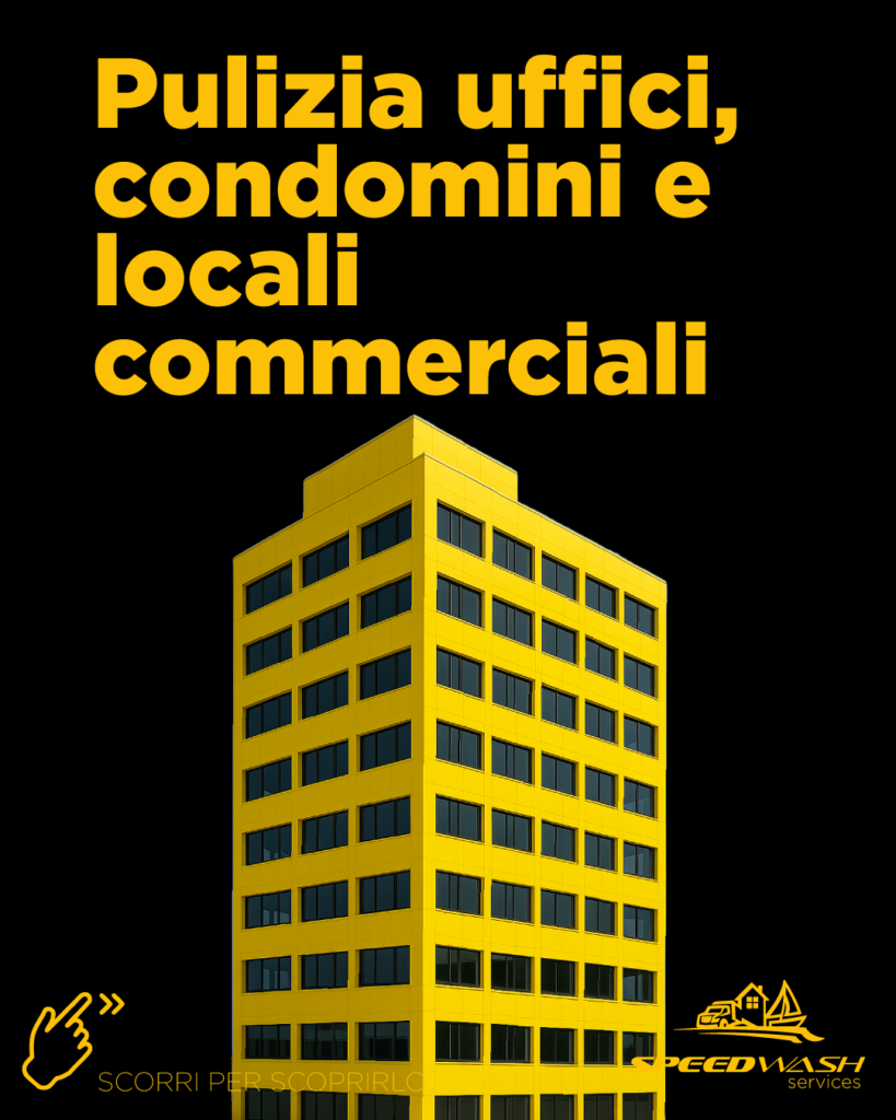 Servizi di pulizia per condomini, uffici e attività commerciali a Napoli e Caserta